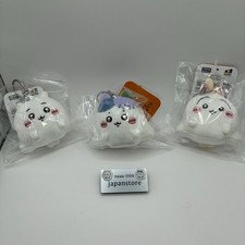 Chiikawa Park Mini Mascot Keyring Ghost Halloween Limited set of 3 Japan picture