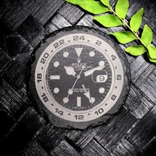 Rolex Explorer II 216570 Slate Coaster Brand New Hand Made Laser Engraved picture