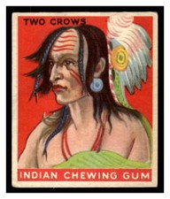1933-40 Goudey R73 Indian Gum #141 Two Crows 128E-02 picture