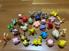 Pokemon Finger Puppet Mini Figures 30 Early Types Collectible 15+ picture