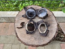 WW2 Original German Goggles Soldier Field Sun Glasses Troop Equipment picture