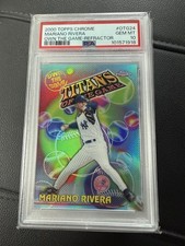 2000 TOPPS CHROME OWN THE GAME REFRACTOR #OTG24 MARIANO RIVERA PSA 10 picture