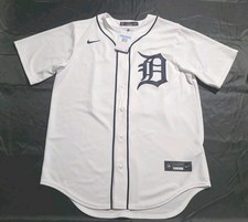 Detroit Tigers Tarik Skubal Baseball Authentic Nike Jersey Men's Medium White picture