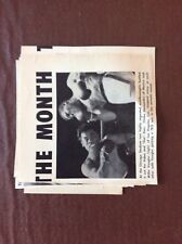 K1b Ephemera 1950s Picture Boxing Chebo Hernandez Willie Vaughan picture