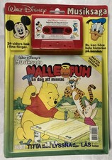 SWEDISH-LANGUAGE BOOK & CASSETTE. Unopened. Disney. VTG 1989. Winnie the Pooh. picture