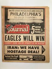 Philadelphia Journal Tabloid January 19 1981 Vol 4 #36 NFL Eagles Will Win picture