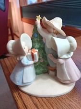 1988 Homco Masterpiece Circle of Friends Christ is the Star of My Life Christmas picture