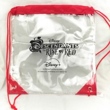 Disney Descendants Plastic Drawstring Bag Rise of Red Vidcon 2024 12x12 Promo picture