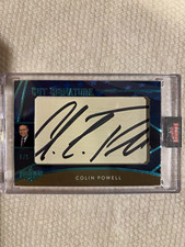 Decision Trading Cards 2024 Decision Colin Powell Cut Signature Auto 1/1 #1/1 picture
