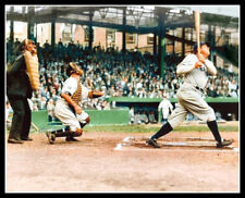 Babe Ruth Griffith Stadium Photo 8X10 Yankees COLORIZED picture