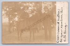 J91/ Sewickley Pennsylvania RPPC Postcard c1910 Child on Horse 43 picture