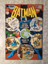 Batman #223 AUG Comic Book (1970, DC) G/VG Giant G 73 picture