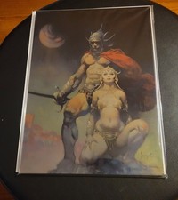 Heavy Metal #1 2025 Frank Frazetta Virgin Metal Edition. 200 Copies Brand new picture