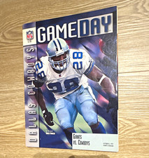 1997 Game Day Giants vs. Dallas Cowboys Program Darren Woodson picture