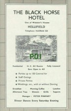 (C626) The Black Horse Hotel Hellifield Peter Pinkney - c.1960s picture