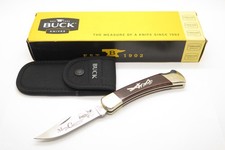 2010 Buck 110 Merry Christmas USA Smooth Bone Handle Folding Lockback Hunter picture