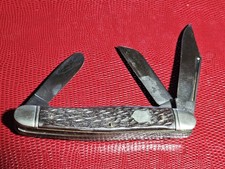 Vtg CAMILLUS NE YORK  USA 67 Stockman 3 Blade Pocket Knife  picture