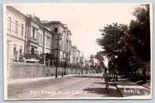 Bahia Antique Brazil Postcard SALVADOR Praca Almirante Couto 1910s RPPC picture