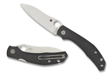 Spyderco Knives Kapara Black Carbon Fiber S30V Stainless C241CFP Pocket Knife picture