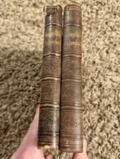 Pair of 1899 German Evangelitches Gesangbuch  picture