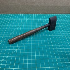Antique ATHA No. 670 Splitting Maul Head 3.75 LBS W/ HANDLE Blunt Face Axe USA picture