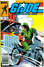 G.I. Joe #44 Marvel Comics 1986 VF/NM 1st Quick Kick / Dr. Mindbender Newsstand picture