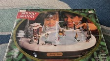 Vintage 1995 Mr. Christmas Holiday Skaters 1885 Victorian Ice Skating Rink picture
