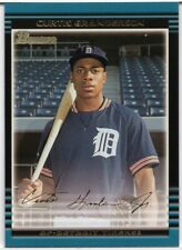 2002 Bowman Draft #BDP71 GOLD Signature Curtis Granderson RC TIGERS picture