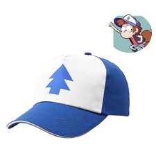 Cartoon Pines Hats Gravity Falls Dipper Baseball Caps Cosplay Accessories Gifts picture