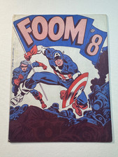 FOOM 8 Marvel Fanzine White Pages ‘74 CAPTAIN AMERICA ISSUE KIRBY & SIMON picture
