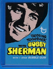 1971 BOBBY SHERMAN:GETTING TOGETHER NO.56 TOPPS 2018 Wrapper art card picture