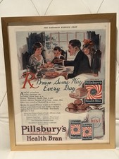 Vtg Framed Orig Advertisement From The Saturday Evening Post. 1920. 15”X 12”. picture