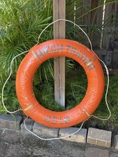 Vintage Hoegh Trader Oslo Life Ring Buoy Norway Ship Nautical Marine Salvage 28