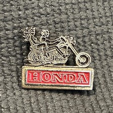 Vintage Honda Motorcycle Lapel Hat Pin 1970s P8472 picture