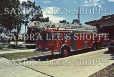Fire Apparatus Slide 1991 LACFD La Mirada 1987 LTI Truck TK49 Station 49 picture