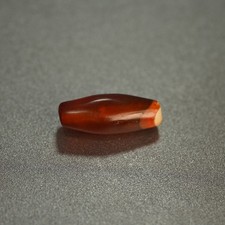 Fine Banded Agate Bead, Carnelian with Delicate Grain for Fine Collections 2.5g picture