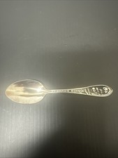 Vintage South Dakota Mount Rushmore Silver Collectible Retro Souvenir Spoon 4360 picture