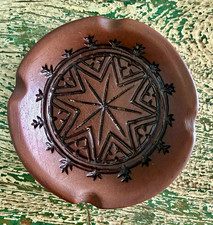 Vintage Mohawk Pottery Native Ashtray Geometric Pattern Excellent picture
