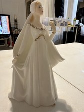 Royal Doulton Porcelain Figurine The Bride HN 2873 Vintage 1979 8