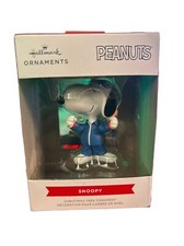 Hallmark Ornament 2024 SNOOPY PEANUTS TEAM USA OLYMPICS Workout Suit Dog Beagle picture