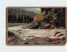 Postcard Stream Nature/Landscape Scene Greetings from Allentown Pennsylvania picture