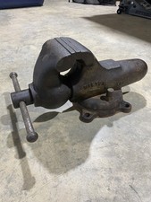 9 / 1946 Dated Vintage 4.5 Wilton Chicago Swivel Base Bullet Vise Machinist Tool picture