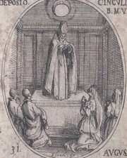 Fête à la Sainte Vierge, August 31st Christian Art 1636 8x10 Picture Print picture