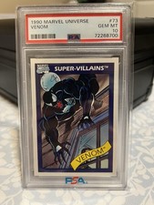 1990 MARVEL UNIVERSE #73 VENOM PSA 10 picture