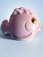 Vintage Ceramic Fish Wall Pocket π Cute with Mermaids & Fish π³ picture
