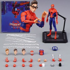 Spider-Man: Into the Spider-Verse Action Figure Toys Peter B. Parker Miles Model picture