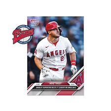 Mike Trout Leadoff Home Run 2024 MLB TOPPS NOW Card 115 Presale picture
