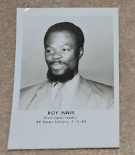 1968 ROY INNIS VINTAGE ORIGINAL PHOTO CIVIL RIGHTS LEADER AFRICAN AMERICAN picture