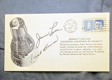 Gemini 7 Launch Cover Frank Borman Jim Lovell Signatures Cape Canaveral 1965 picture