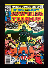 SUPER-VILLAIN TEAM-UP #14 Nice Copy Doctor Doom/Magneto Teamup Byrne Marvel 1977 picture